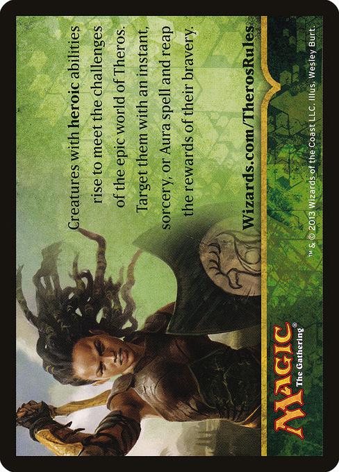 Heroic Tip Card